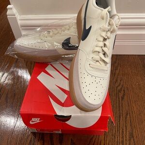 Nike Court Vision Lo - Sail, Midnight Navy, Volt